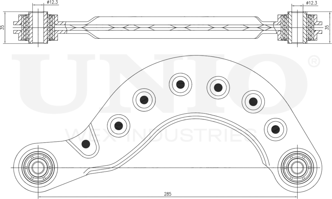 Рычаг подвески (Unio). Артикул SSP-40175