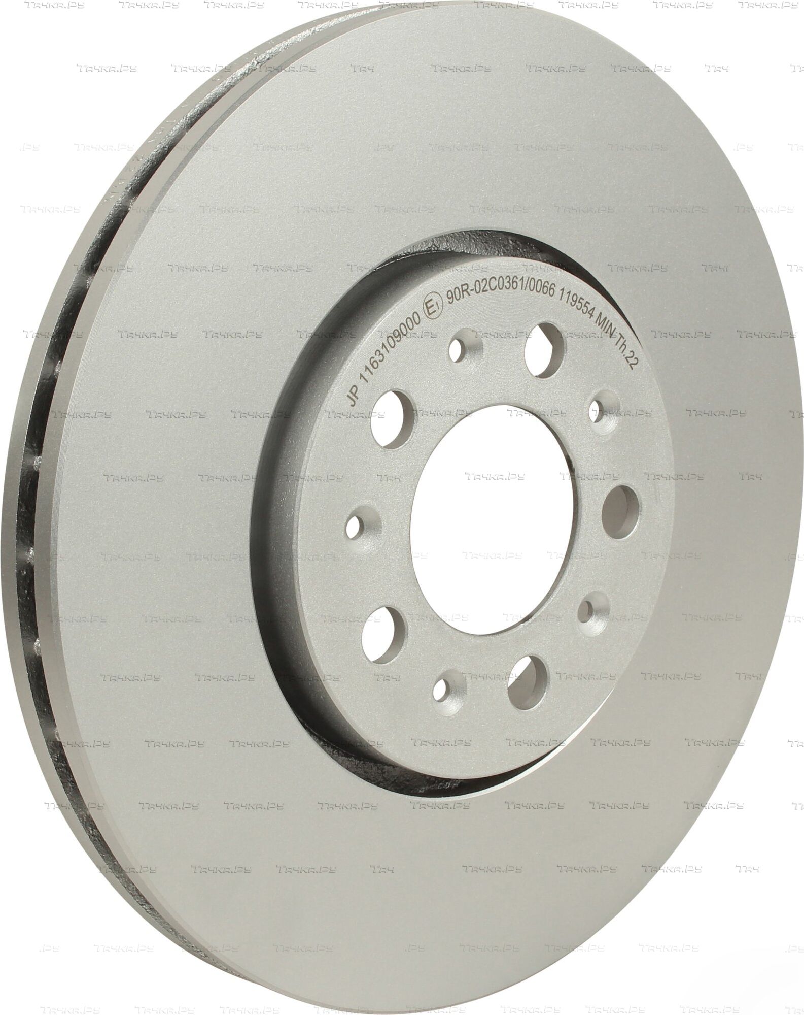 Тормозной диск JP Group для SEAT Toledo II 1998-2006. Артикул 1163109000