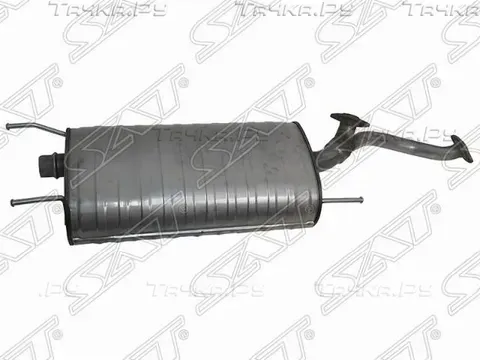 Глушитель TOYOTA Land Cruiser 100 2UZ-FE средняя ч (SAT). Артикул STTY909980