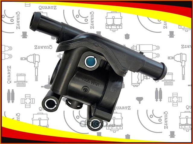 Корпус термостата (пластик) (Quartz). Артикул QZ1319480