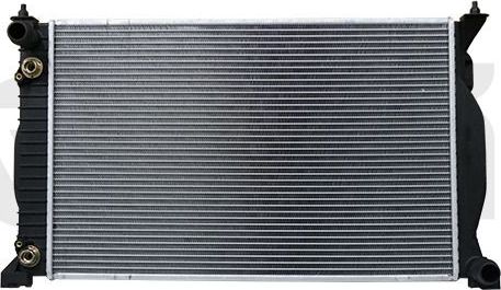 Радиатор охлаждения двигателя Vika для Audi A4 II (B6) 2001-2004. Артикул 11211819001