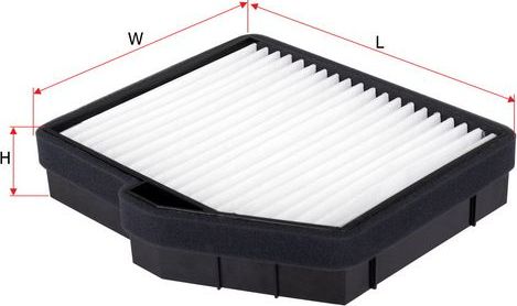 Салонный фильтр Sakura. Артикул CA-2803