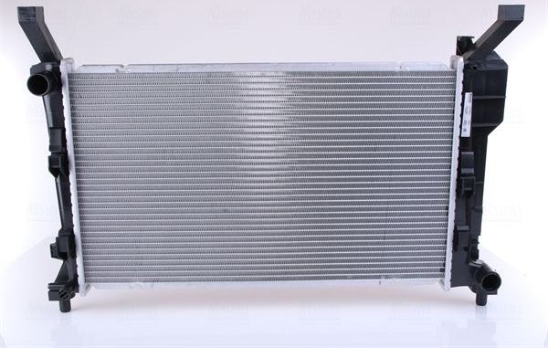 Радиатор охлаждения двигателя Nissens для Mercedes-Benz A-Класс II (W169) 2004-2012. Артикул 67106