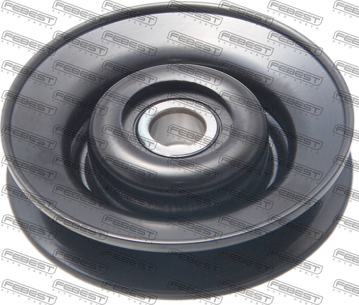 Натяжной ролик (натяжитель) приводного поликлинового ремня Febest. Артикул 0587-B2500