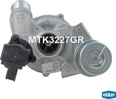 Турбокомпрессор (Krauf). Артикул MTK3227GR