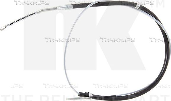 Трос ручника (тросик ручного тормоза) NK. Артикул 901511