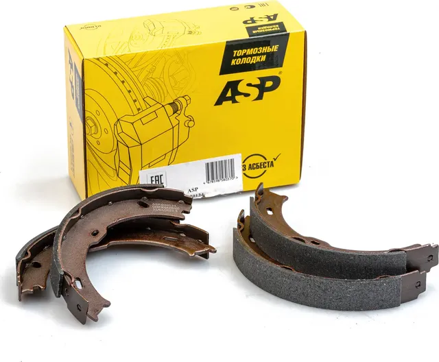 Задние тормозные колодки для а/м Mercedes Sprinter/VW Crafter (ASP). Артикул K030124