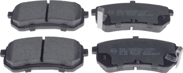 Тормозные колодки Blue Print. Артикул ADG04267
