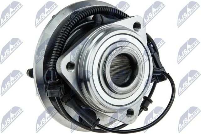 Ступица колеса с интегрированным подшипником NTY передняя правая/левая для Jeep Wrangler III (JK) 2007-2018. Артикул KLP-CH-032