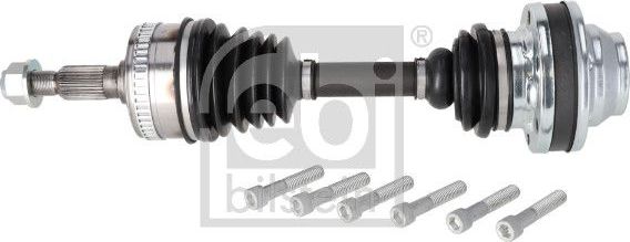 Полуось (привод в сборе, приводной вал) Febi Bilstein передняя правая/левая для Mercedes-Benz Vito I (W638) 1999-2003. Артикул 180784