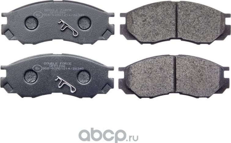 Колодки тормозные дисковые Double Force Double Force. Артикул DFP1286