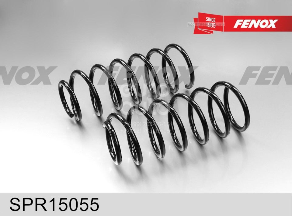 Пружина подвески Fenox. Артикул SPR15055