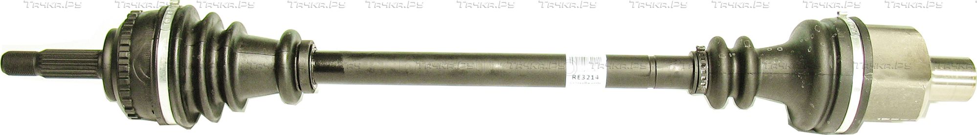 Полуось (привод в сборе, приводной вал) Metelli. Артикул 17-0398