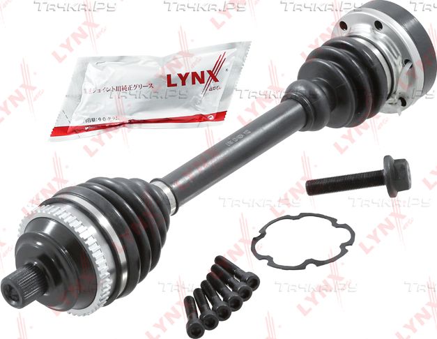 Полуось (привод в сборе, приводной вал) LYNXauto передняя левая для Volkswagen Transporter T4 1990-2003. Артикул CD-1425A
