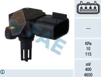 Датчик абсолютного давления (ДАД, MAP) FAE. Артикул 15070