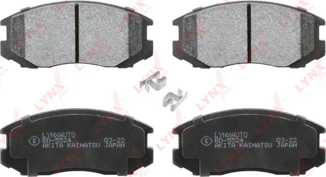 Тормозные колодки LYNXauto. Артикул BD-5524