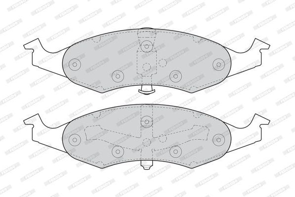 Тормозные колодки Ferodo Premier. Артикул FDB1097