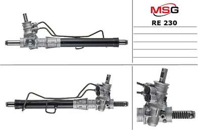 Новая Рулевая рейка Renault Kangoo 1997-2008, Renault Clio II / Symbol 1998-2008 (MSG) MSG. Артикул RE230