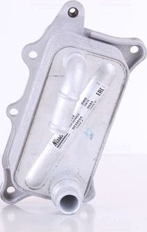 Радиатор масляный (маслоохладитель) для двигателя Nissens (алюминий) для Audi Q7 II (4M) 2015-2019. Артикул 90918