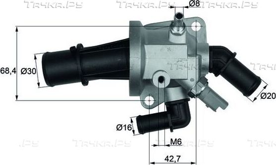 Термостат Mahle Behr для Opel Combo C 2004-2012. Артикул TI 153 88
