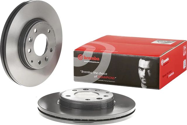 Тормозной диск Brembo UV Coated передний для Mazda 6 I (GG) 2002-2008. Артикул 09.C179.11