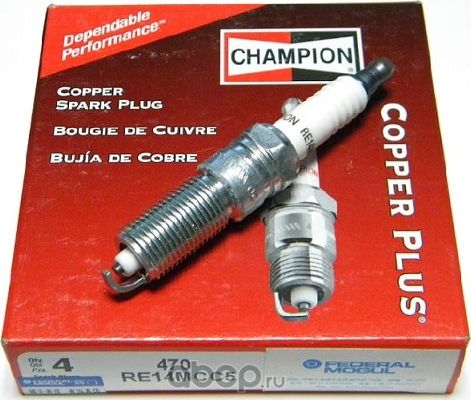 Свеча зажигания (Champion). Артикул RE14MCC5