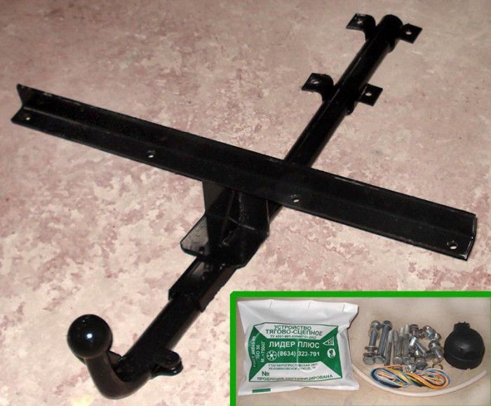 Фаркоп Лидер-Плюс для ВАЗ 2115 1997-2012. (Сварной). Артикул VAZ-32H
