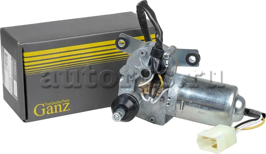 Мотор стеклоочистителя зад. (Ganz). Артикул GRS04004