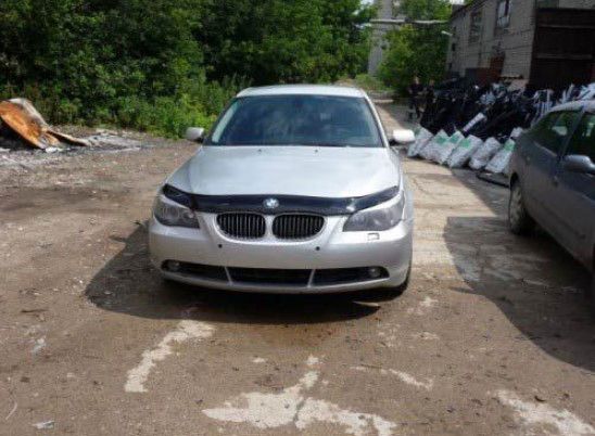 Дефлектор VT52 для капота BMW 5 E60, E61 2003-2010. Артикул BM05VT