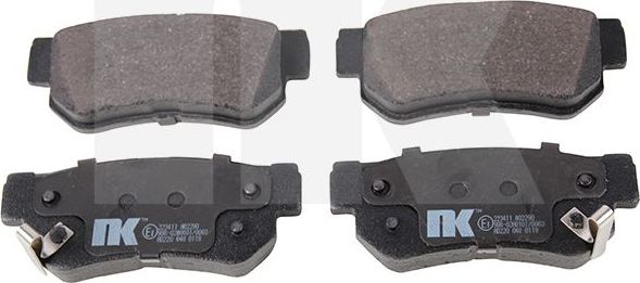 Тормозные колодки NK. Артикул 223411