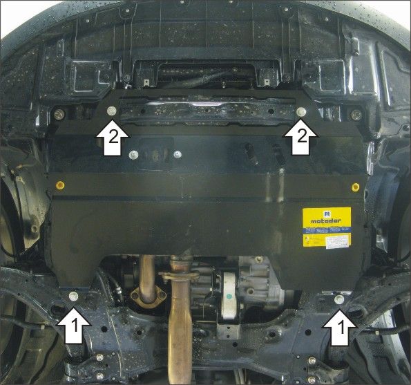 Защита Мотодор для картера, КПП Mazda CX-9 2007-2012. Артикул 11126