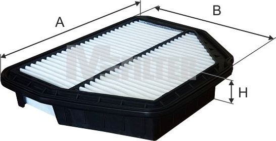 Воздушный фильтр MFilter для Chevrolet Captiva I 2006-2016. Артикул K 7118