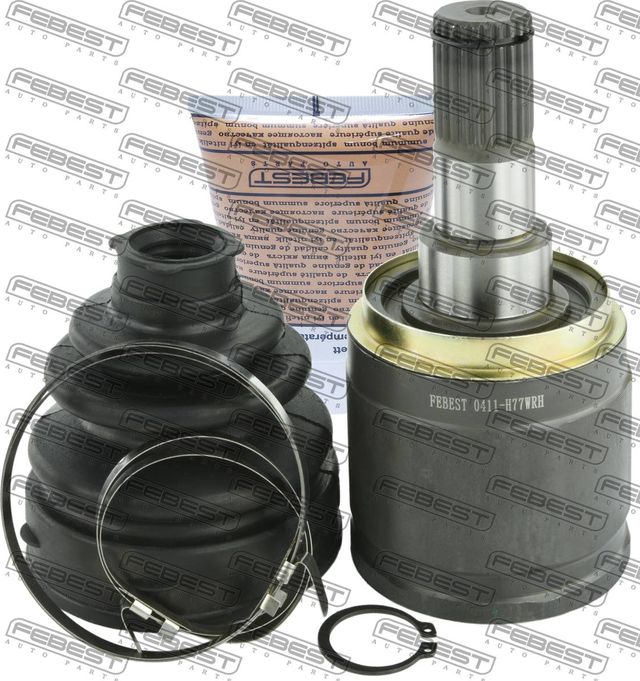 Шрус внутренний (граната) Febest передний правый для Mitsubishi Pajero Pinin 1999-2007. Артикул 0411-H77WRH
