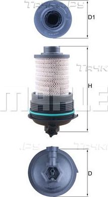 Топливный фильтр Mahle. Артикул KX 532