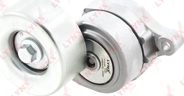 Натяжной ролик (натяжитель) приводного клинового зубчатого ремня LYNXauto. Артикул PT-3194