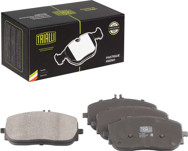 Тормозные колодки Trialli (Low-Metallic). Артикул PF 2245