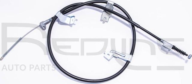 Трос ручника (тросик ручного тормоза) RED Line задний левый для Nissan NV200 2010-2026. Артикул 49NI083