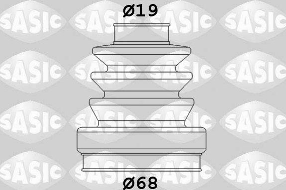 Пыльник шруса (комплект) Sasic передний для Ford Escort II 1973-1981. Артикул 9004636