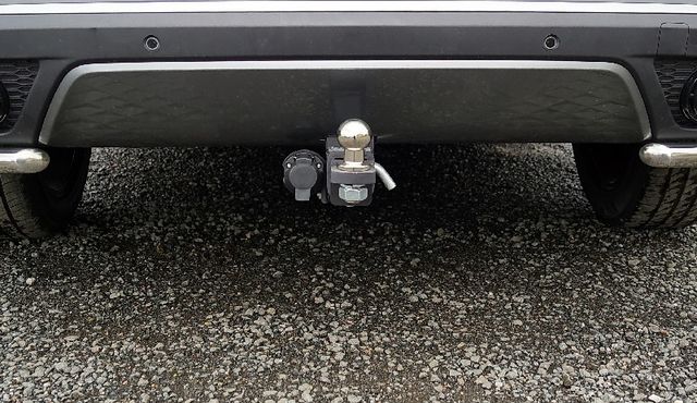 Фаркоп ТСС оцинкованный под американский квадрат для Exeed RX 2.0L 4WD 2023-2026. Артикул TCU00379