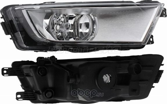 Туманка SKODA OCTAVIA 13-16 RH хром (SAT). Артикул ST6652013RUE1