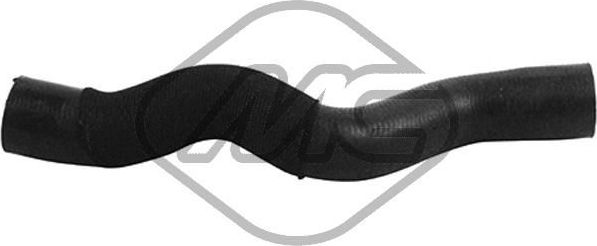 Патрубок радиатора (системы охлаждения) Metalcaucho. Артикул 97296