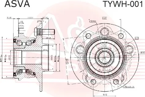 СТУПИЦА (Asva). Артикул TYWH001