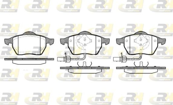 Тормозные колодки RoadHouse. Артикул 2390.22