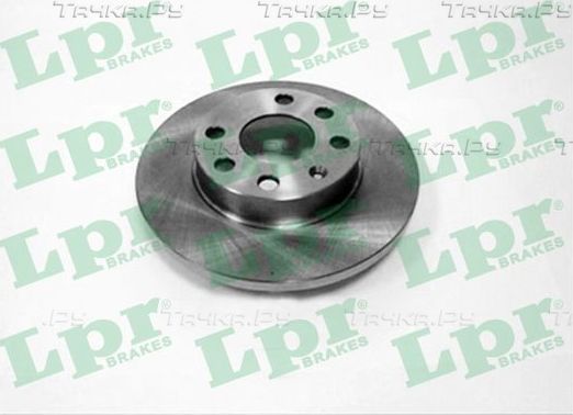 Тормозной диск LPR передний для Chevrolet Corsa 1994-2002. Артикул O1051P