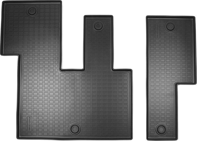 Коврики 3D Норпласт для салона Hyundai Staria (3 ряд 8 мест) 2021-2026. Артикул NPA00-C31-664