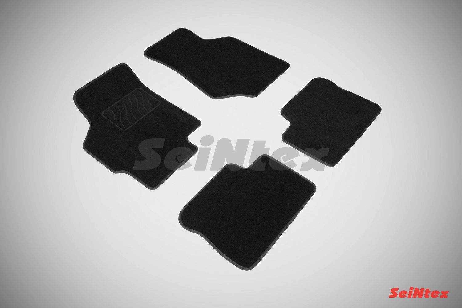Коврики текстильные Seintex на нескользящей основе для салона Kia Spectra 2006-2011. Артикул 83160