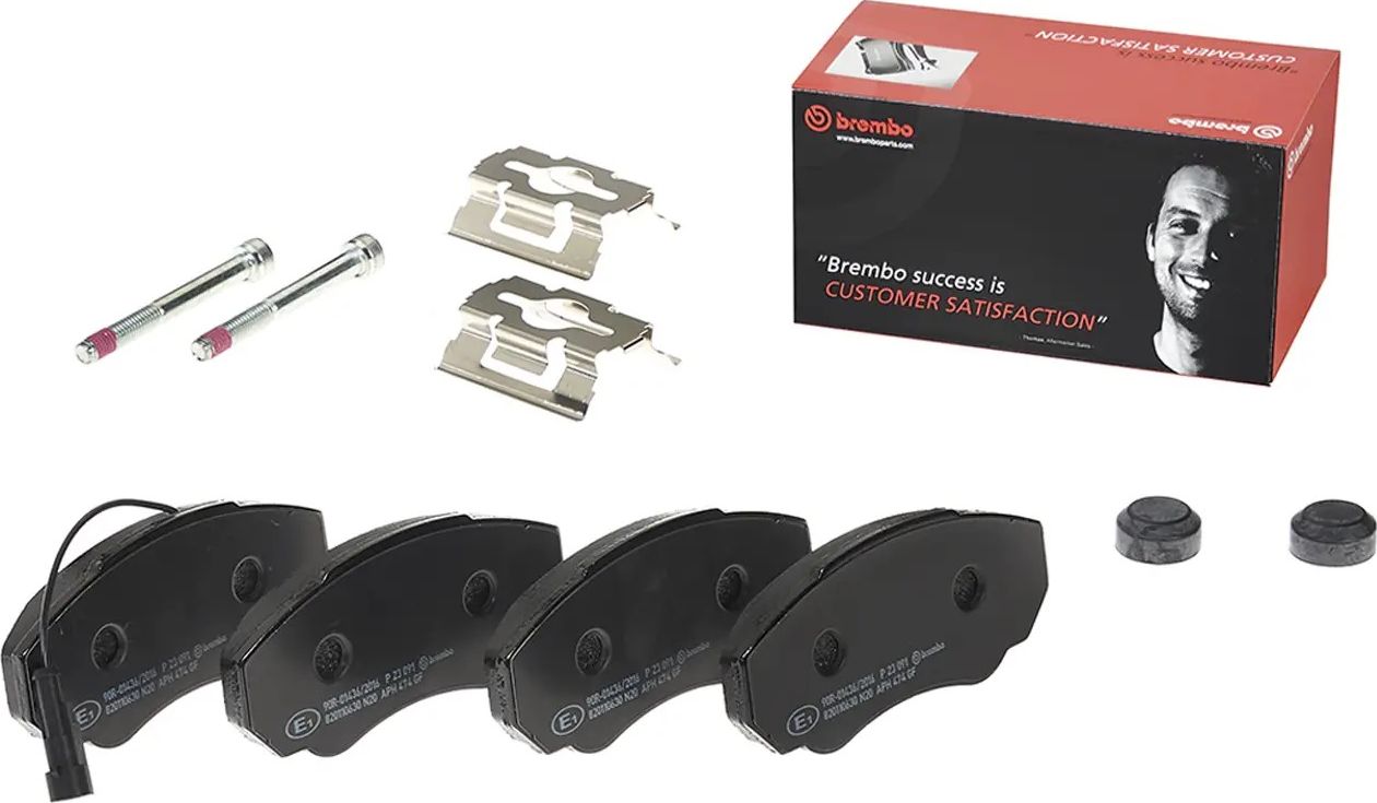 Тормозные колодки Brembo PRIME LINE. Артикул P 23 091