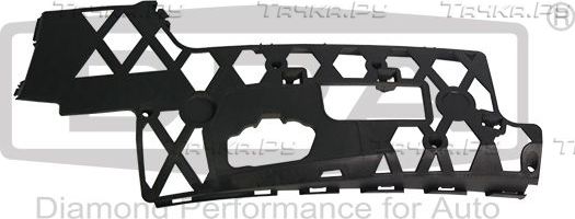 Кронштейн бампера DPA передний левый для Volkswagen Passat B7 2010-2015. Артикул 88070727302