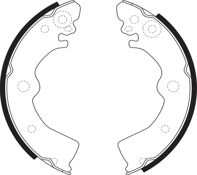 Тормозные колодки NiBK. Артикул FN1185
