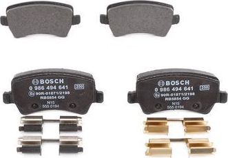Тормозные колодки Bosch. Артикул 0 986 494 641